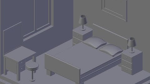 Blender: Modeling Yet Another Cutaway House (Part 4)