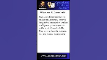 What are AI Guardrails? | AI guardrails explained | What Is a Guardrail in AI?