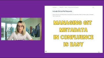 How to include git metadata in Confluence to create powerful dashboards for your team