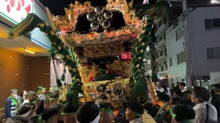 令和5年 恵美酒宮天満神社 都倉 清水 小瀬 前夜祭