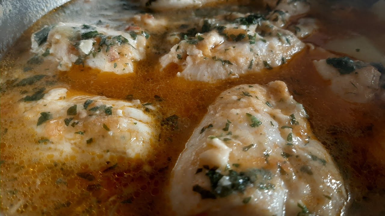 Merluza a la cazuela / hemos cerrado el restaurante