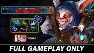 Yatoro Pick Wrong Hero Against Watson Meepo! Yatoro Pick one of his GM heroes - Meepo Gameplay#720