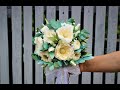 148. Anemona din hartie creponata - Paper anemone tutorial