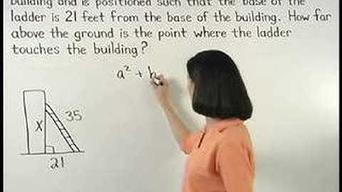 Pythagorean Theorem Word Problems -MathHelp.com - Math Help