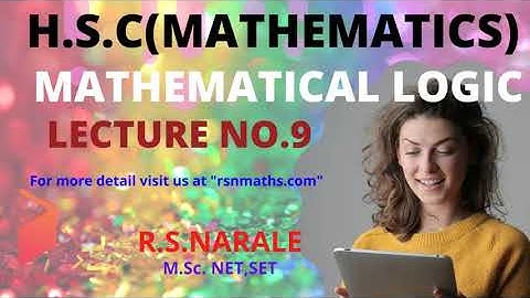 Mathematical Logic Lecture 9 in Marathi