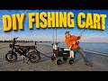 DIY Beach Surf Fishing Cart Build + Surf Fishing