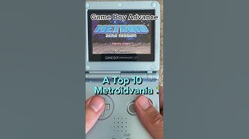 Metroid Zero Mission is an Amazing GBA Game #retrogaming #metroid #metroidvania #gba #gameboy