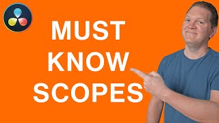 2 color grading SCOPES every beginner should know (DaVinci Resolve color grading)