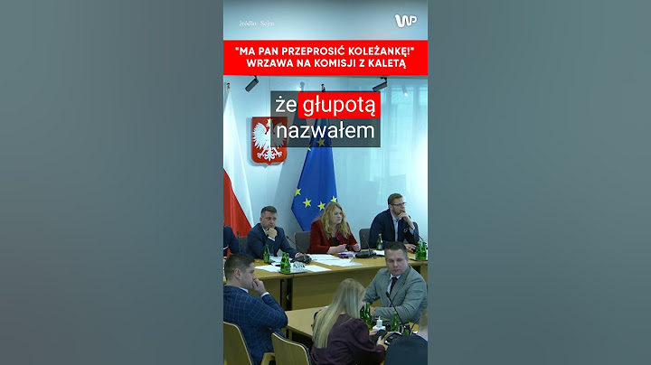 Kaletę "poniosło". Awantura na komisji. "Ma pan przeprosić koleżankę!"