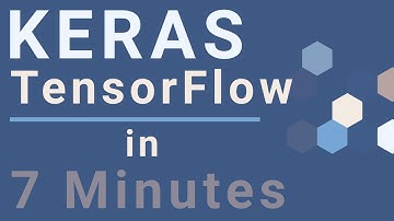 Keras TensorFlow Model in 7 Minutes