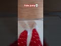 fake jump💀 #funny #memes #butifyoucloseyoureyes &amp;#fypシviral