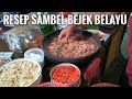 RESEP SAMBEL BEJEK BELAYU