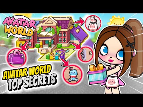 NEW BEST SECRETS AND HACKS IN AVATAR WORLD