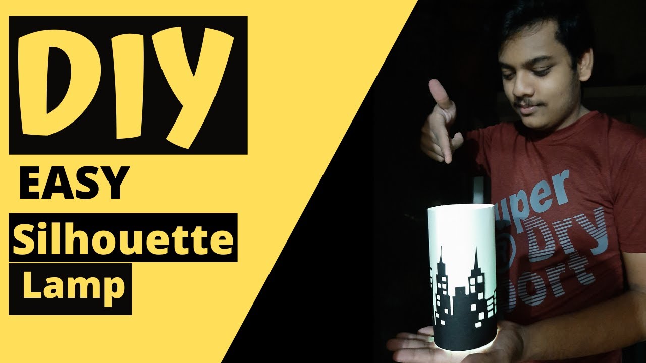 DIY easy NIGHT LAMP YouTube