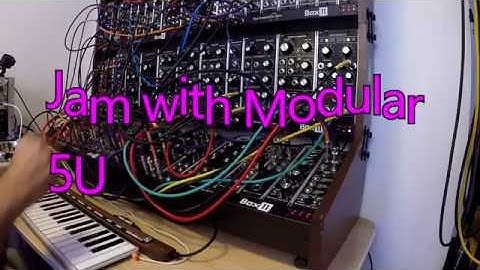 New short Jam with RP20 Ribbon controller from Synthesizers.com