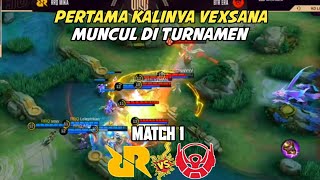 PERTAMA KALINYA VEXANA MUNCUL DI TURNAMEN  | MATCH 1 RRQ MIKA vs BIGETRON ERA | WSL SEASON 8