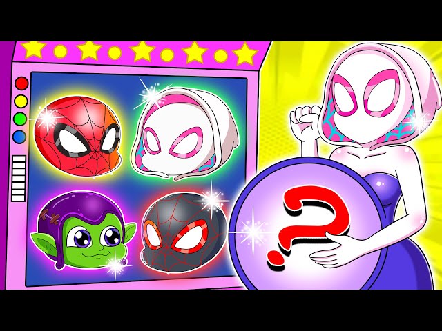 Which Baby in The Ghost Spider Belly ! Very Funny Story - Marvel's Spidey and his Amazing Friends class=