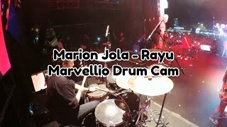 MARION JOLA - RAYU | Marvellio Drum Cam at Generasi Happy Makassar