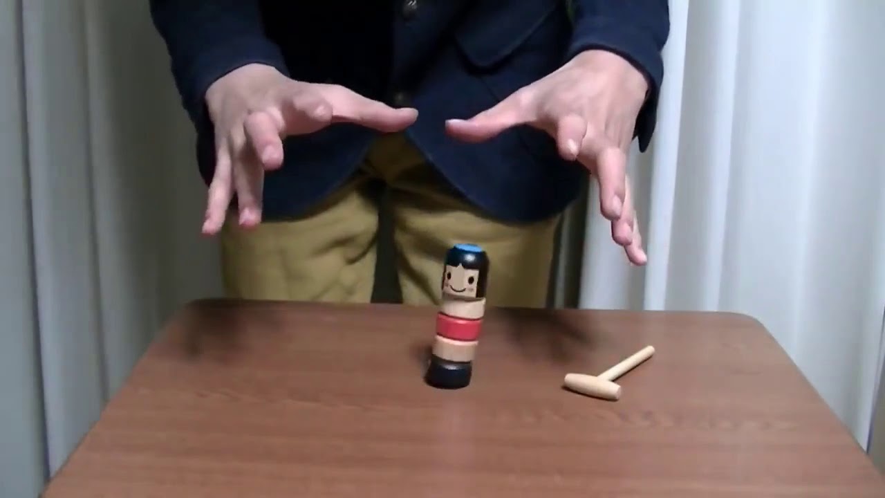 Immortal Daruma Unbreakable Man Magic Toy Magic Tricks Close Up Stage Magic Props Comedy