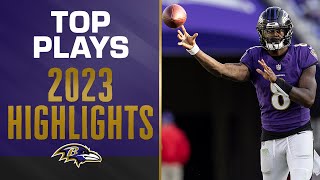 Top 10 Plays From The 2023 Season | Baltimore Ravens