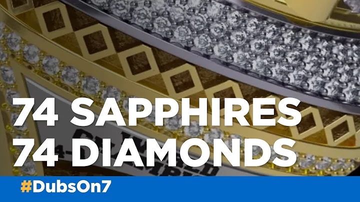 Golden State Warriors NBA Championship rings are seriously intricate