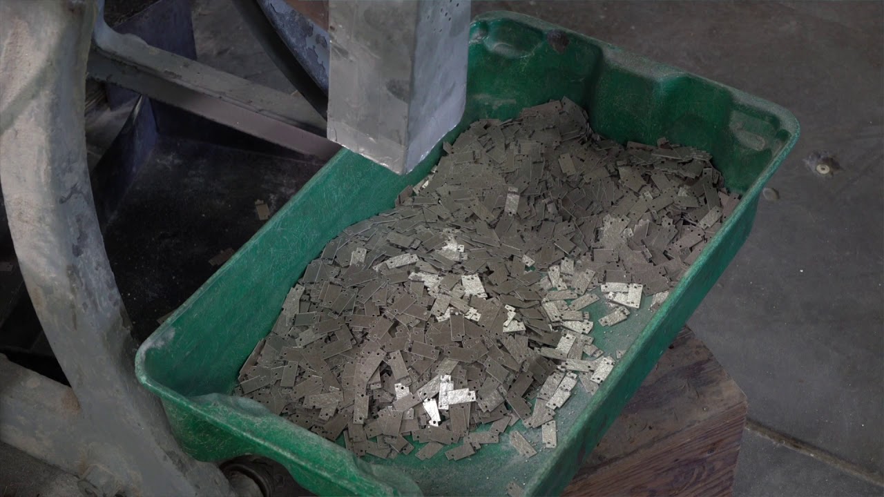 Asheville Mica Company - Punch press and fabrication overview