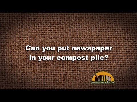 Video: Kranten In Compost: Kun Je Krant Composteren