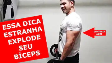 O que acontece quando o tríceps se contrai?