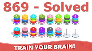 Color Hoop Stack - Level 869