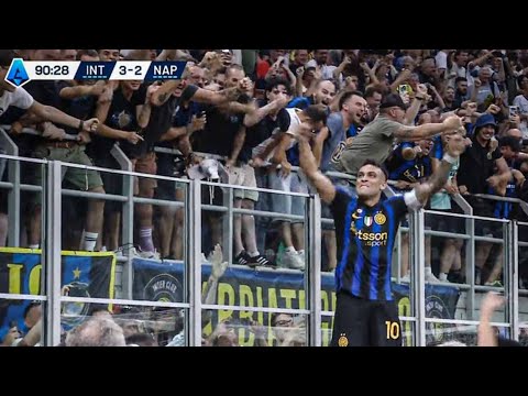 Inter 3-2 Napoli What a comeback #inter #napoli #fyp #viral #football #lautaromartinez 