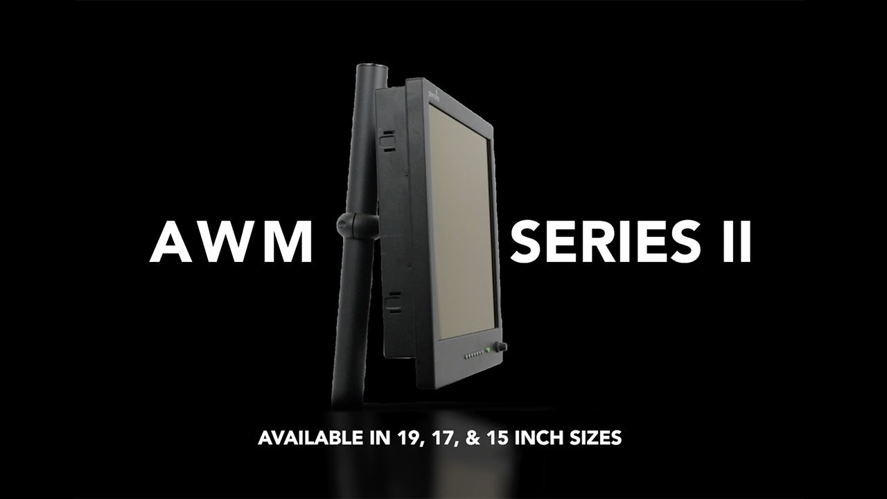 All Weather Monitor (AWM) Series II by Green Marine Monitors - YouTube