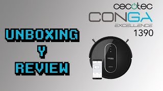 Cecotec Conga 1390 | Robot Aspirador | Review - YouTube
