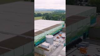 Cinematic Drone shots of a Mega Logistics Hub! 🦅🏢 #shorts