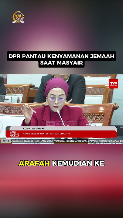 DPR PANTAU KENYAMANAN JEMAAH SAAT MASYAIR