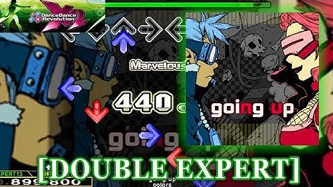 【DDR X2】 going up [DOUBLE EXPERT] 譜面確認＋クラップ