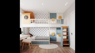 Top 50 Cool and Modern KIDS Bedroom  Design Ideas II Kids \& Bedroom II Simple and unique designs