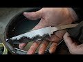 The Birth Of A Bowie Knife (making of the blade)