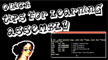 Quick Tips For Learning Assembly and Reverse Engineering at The Same Time