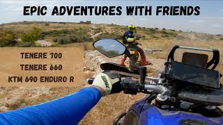 Epic Adventures with Friends (Tenere 700, Tenere 660 and KTM 690)