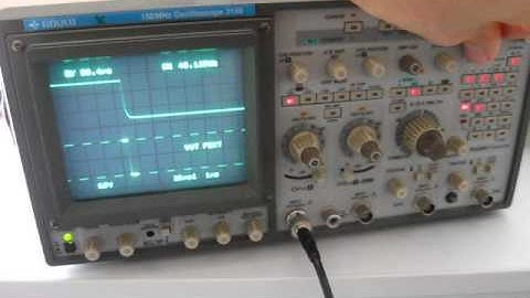 Gould 3150 scope zoom mode - delayed sweep