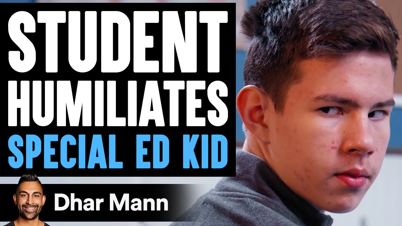 Student Humiliates Special Ed Kid ft. @Lewis Howes | Dhar Mann