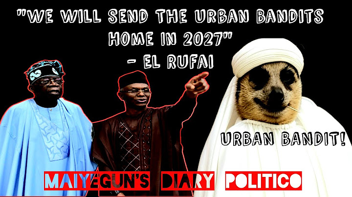 "Tinubu Is Gone! We Will Send The Urban Bandit Back To Lagos In 2027" - El Rufai; New Fuel Price?