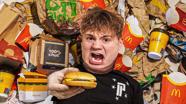 7 Dní v Kuse JSEM JEDL JENOM McDonald! (co se mi stalo?)