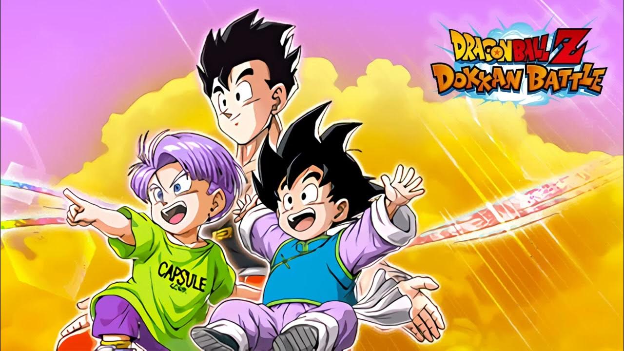 Dragon Ball Z Dokkan Battle LR Gohan & Goten & Trunks Intro OST