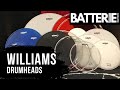 Williams drumheads  demo  batterie magazine  211