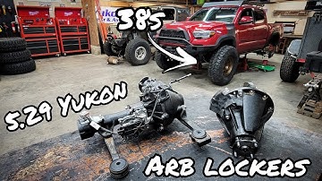 Ultimate Toyota Tacoma Build Episode 4. 5.29 Yukon Gears And ARB Lockers.