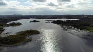 Ballyquirke Lake, Moycullen, Co. Galway - Drone Footage 4k