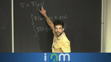 Augusto Gerolin - Quantum Optimal Transport: regularization and algorithms, Part 1/2 - IPAM at UCLA