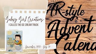 Scrapbooking Process Video: I Called the Ice Cream Truck (SAR Advent)