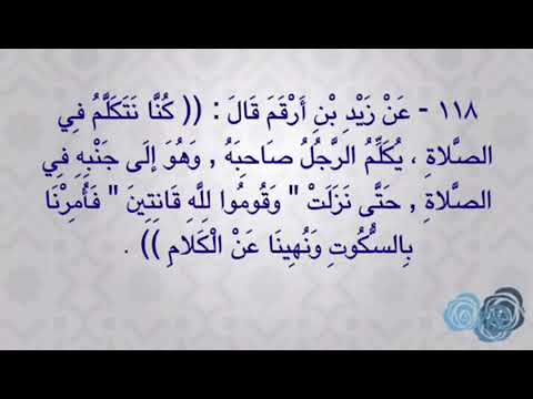 عمدة الأحكام ١١٨ حديث عن زيد بن أرقم Youtube